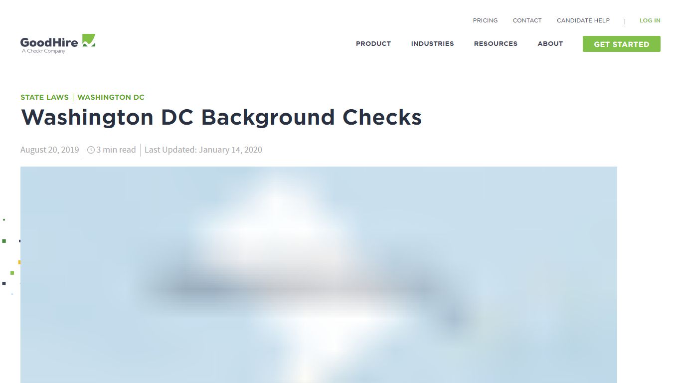 Washington, D.C. Background Checks | GoodHire